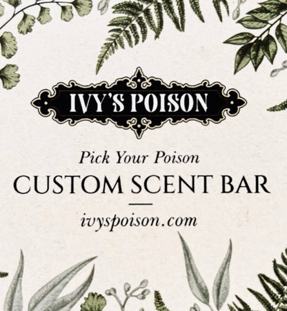 ‘Pick Your Poison’ Mini Custom Scent Bar (Local Markets)