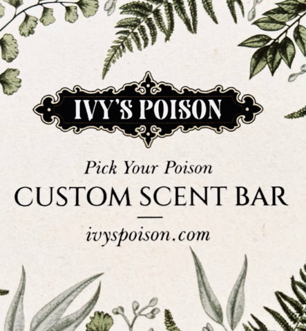'Pick Your Poison' Custom Scent Bar
